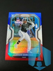 2021 Panini Prizm Baseball JESUS SANCHEZ RC #148 Red White & Blue Prizm